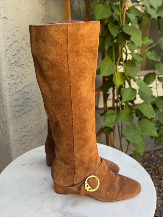Tory Burch Shoes - Tory Burch Sofia Suede Leather Tall Boot